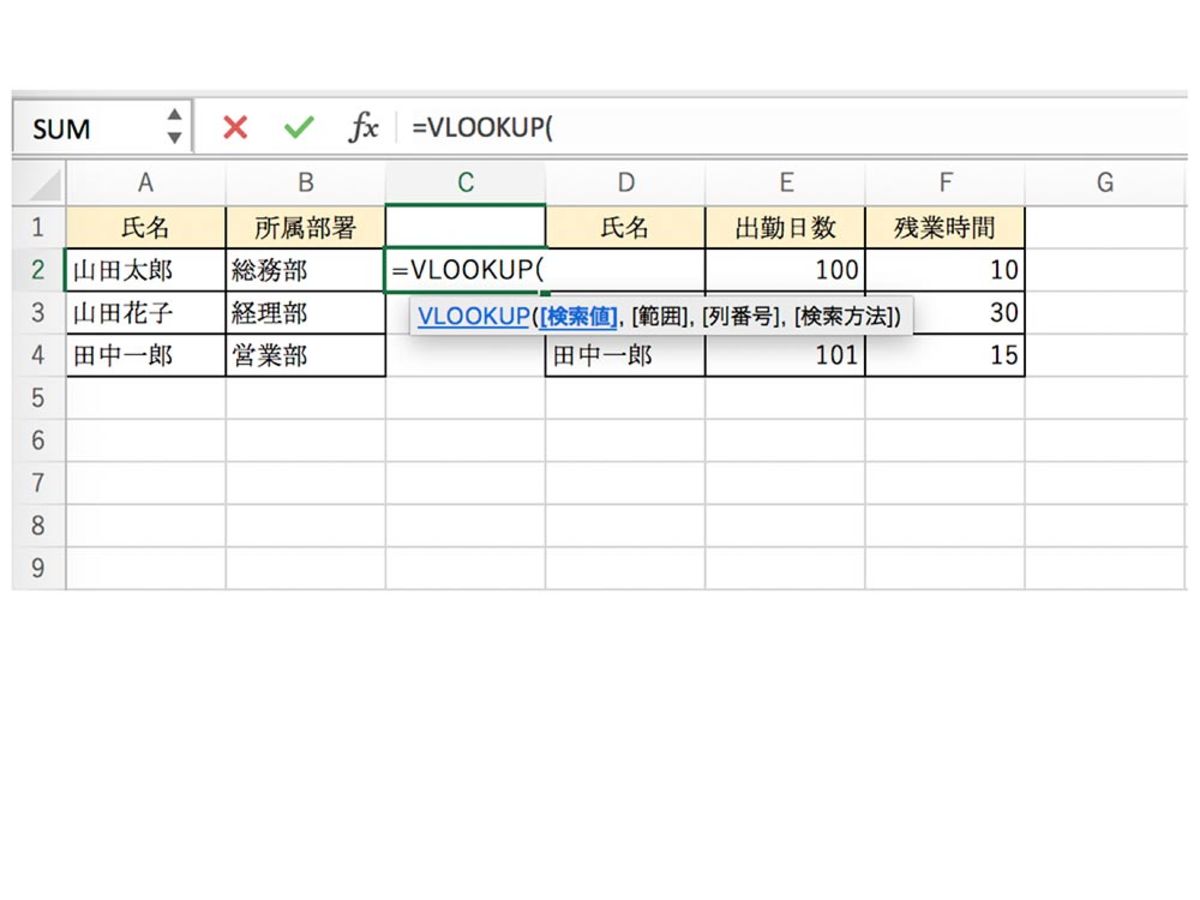 Excel エクセル Vlookup ブイ ルックアップ 関数の使い方 Ferret