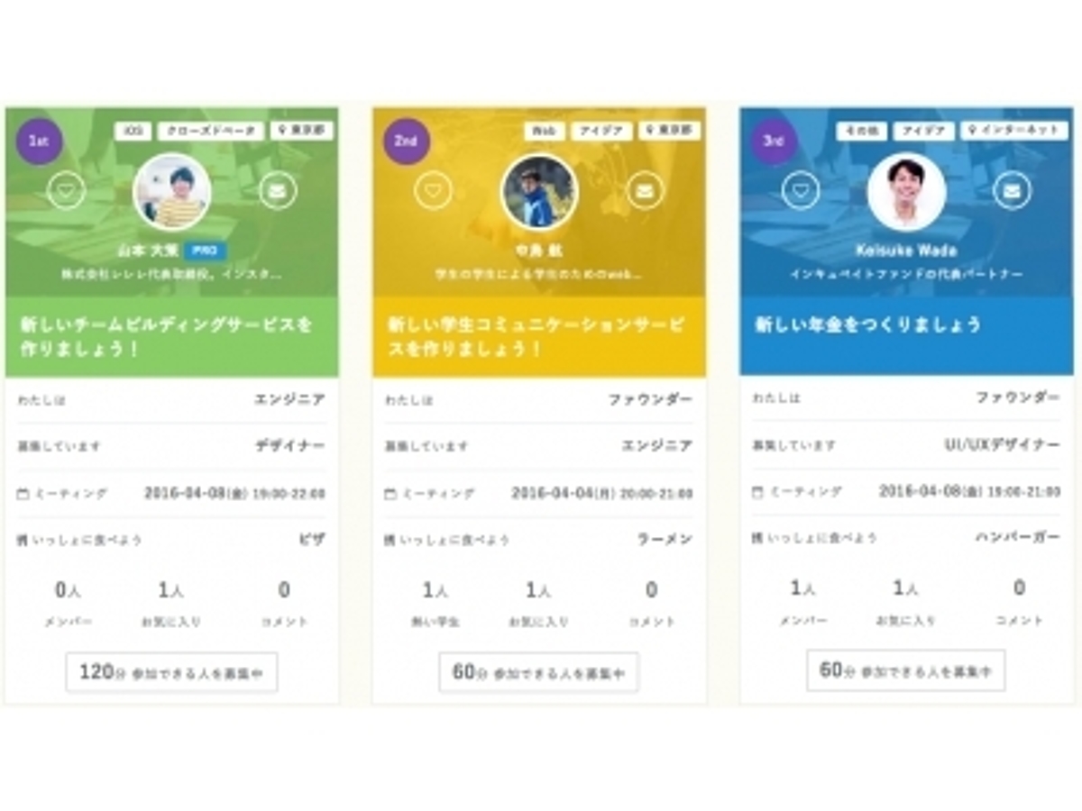 「「あなたにしか作れないチーム、3分で作ろう」"隙間時間"のチームビルディングサービス「InstantTeam」をリリース!」の見出し画像