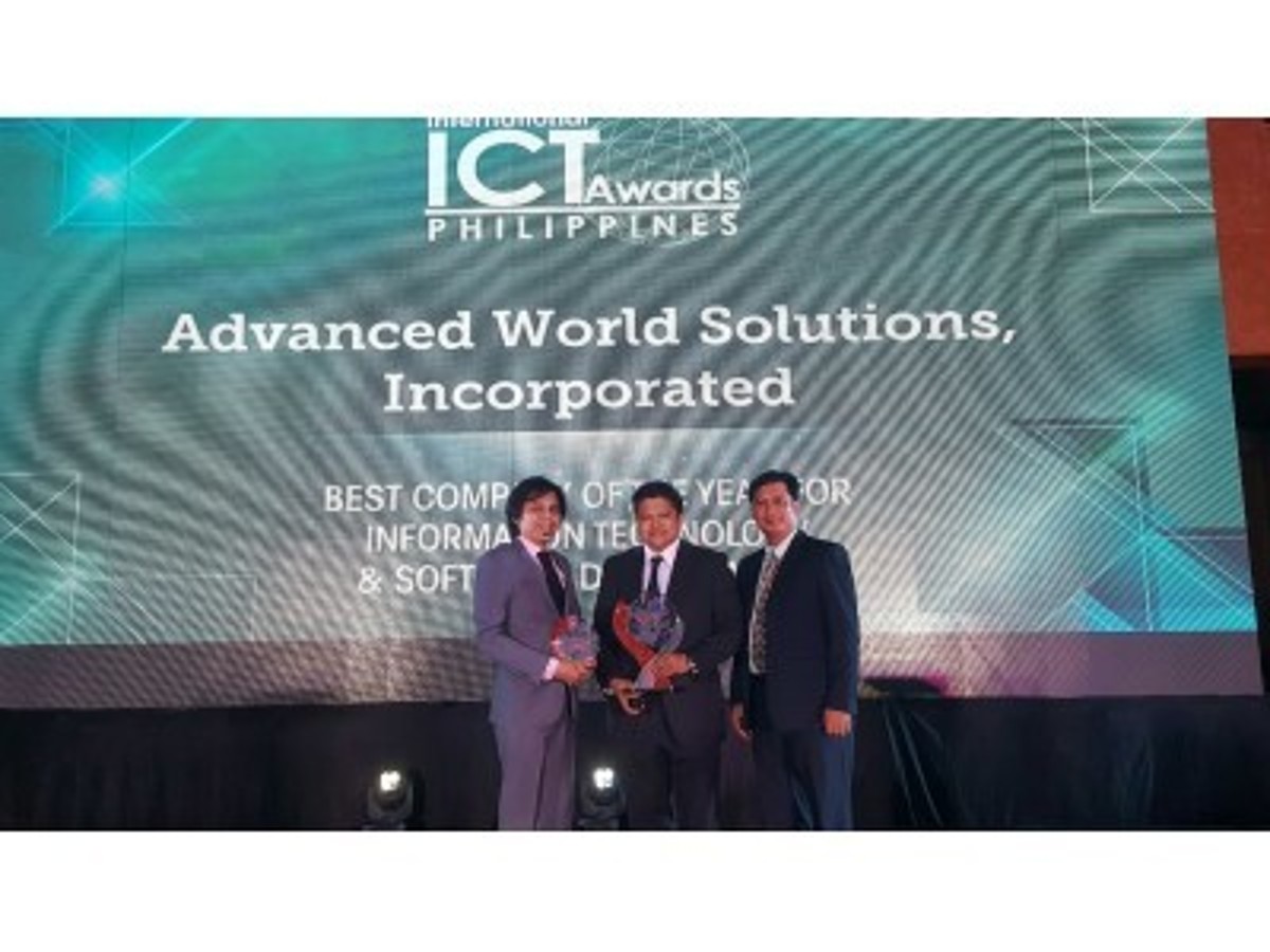 「フィリピン子会社 Advanced World Solutions,Inc.が快挙、国際ICTアワードにてベストカンパニーに選出」の見出し画像