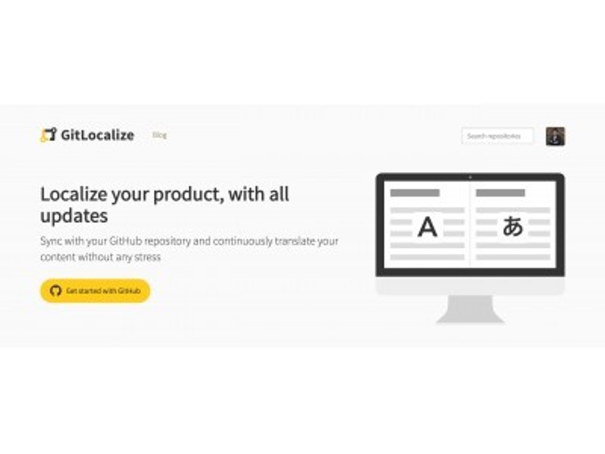 「プロダクトの多言語化ツール「GitLocalize」が「GitHub Marketplace」にて初のローカライゼーションアプリとして提供開始」の見出し画像