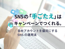 「SNSの「手ごたえ」はキャンペーンでつくれる。自社アカウントを盛況にするSNSの運用法
」の見出し画像