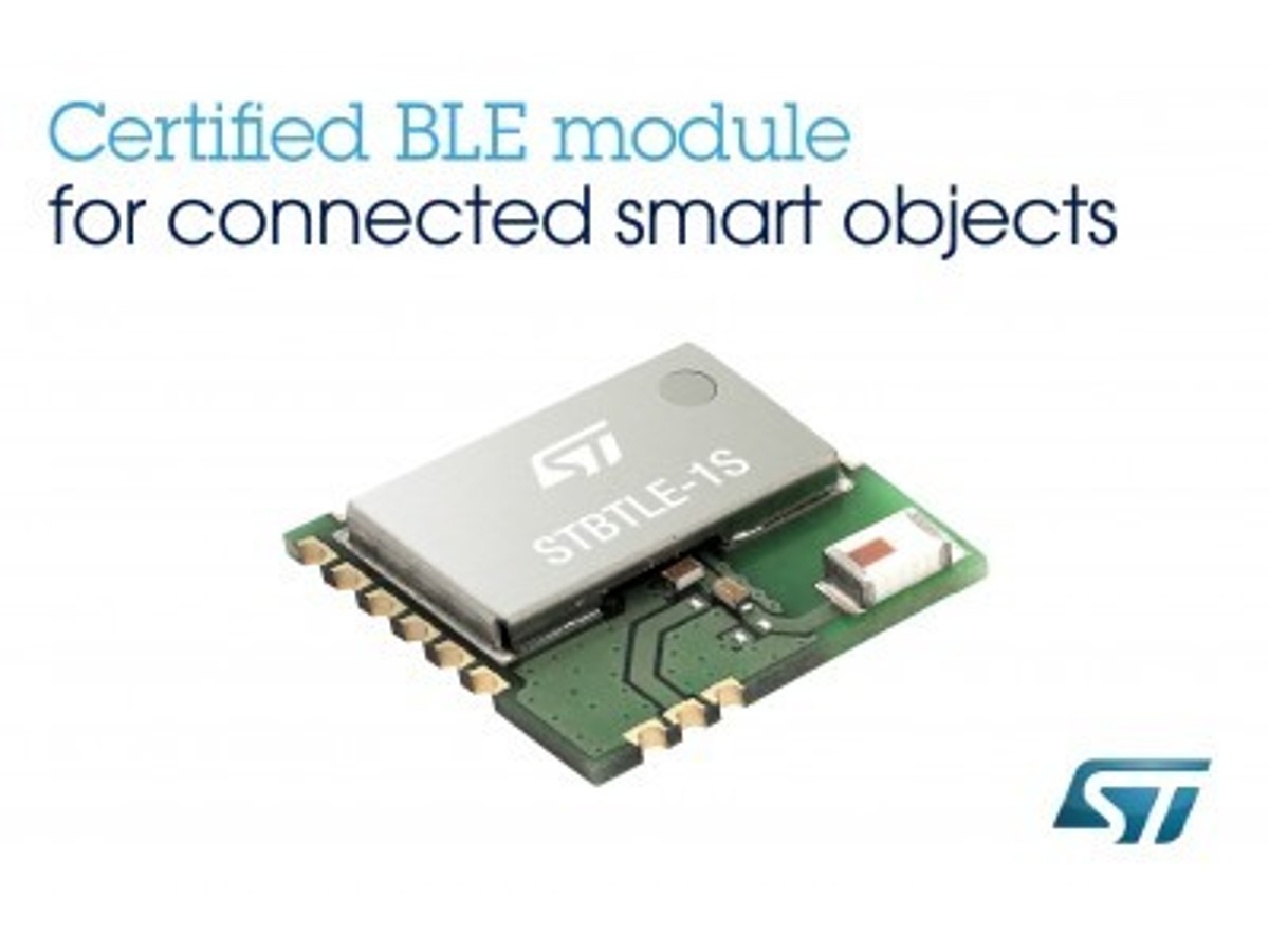 「スマート機器の開発期間を短縮する認証取得済みのBluetooth(R) low energy通信モジュールを発表」の見出し画像