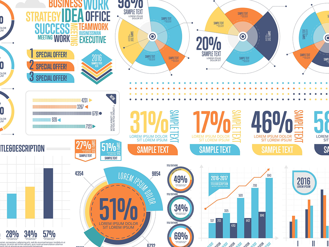 情報をわかりやすく見せるデータビジュアライゼーションコレクション