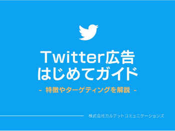 Twitter広告はじめてガイド