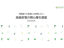 「高級家電を検討するのはどんな人？ロボット掃除機・キッチン家電5ブランドを調査」の見出し画像
