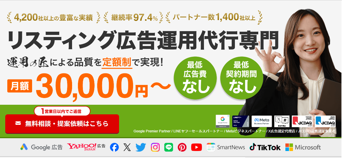 「All in One マーケティング支援」のメインイメージ